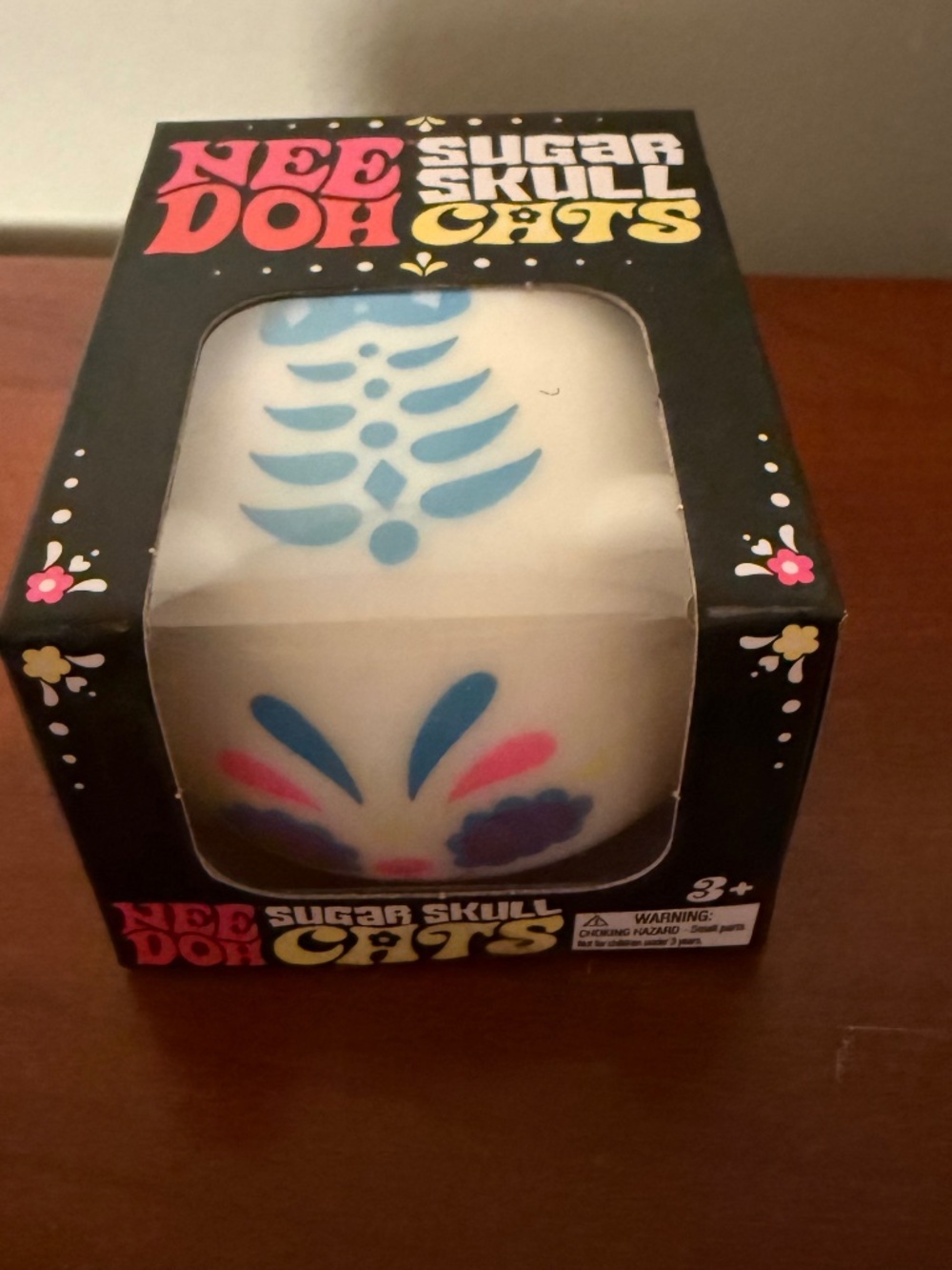 Blue sugar skull cat Needoh